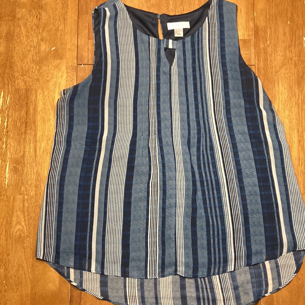 CJ Banks lined sleeveless top size X
